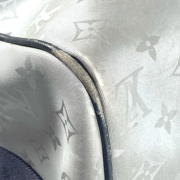 LOUIS VUITTON M44170 Monogram satellite Keepall-Bandouliere 50 travel Duffle Bag - Picture 16 of 16